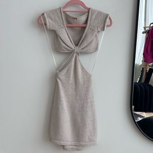 Xs cult gaia mini dress knitted worn once
